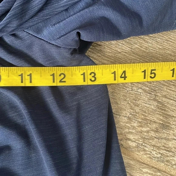 Rachel Roy Ruffled Shift Dress Off the shoulder Navy Women’s size XS NWT Stretch - Picture 10 of 13